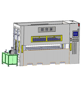 單層冷熱壓成型機